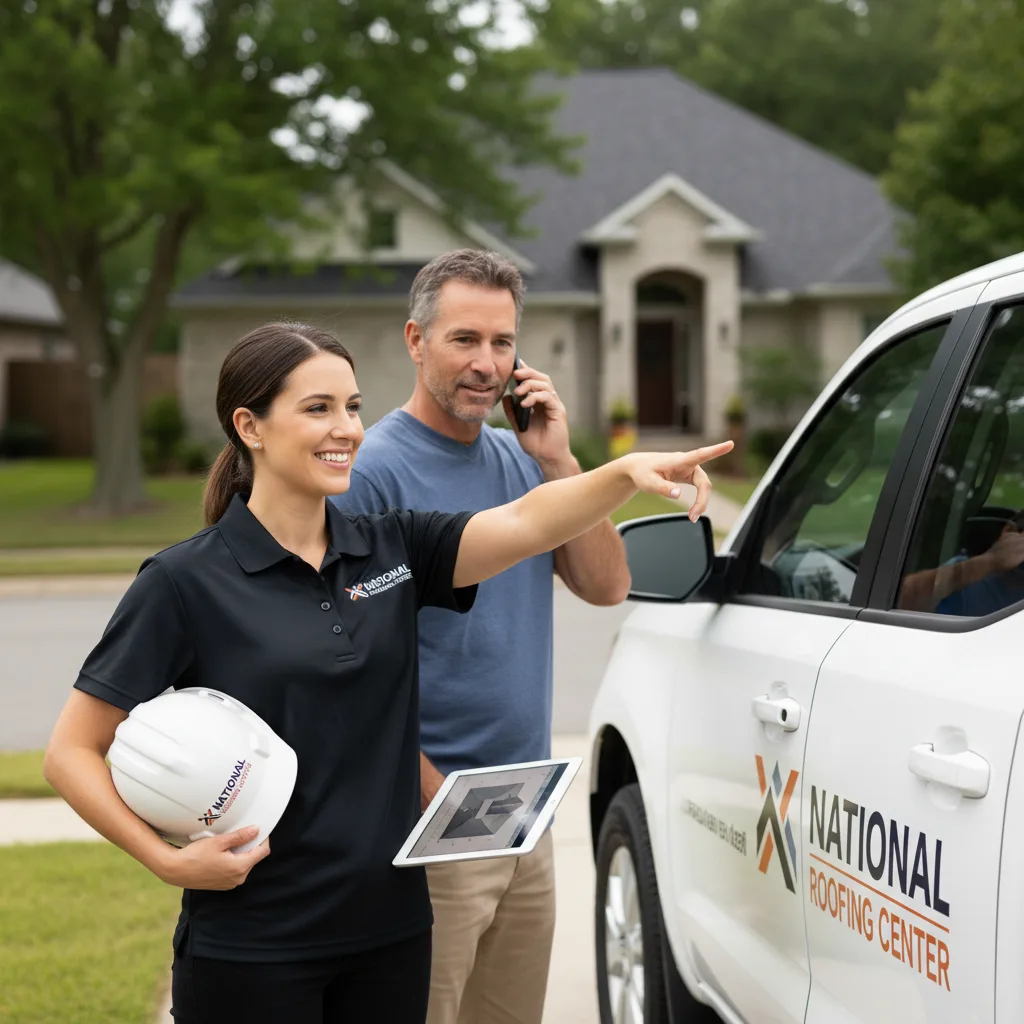 National Roofing Center customer support in Lewis